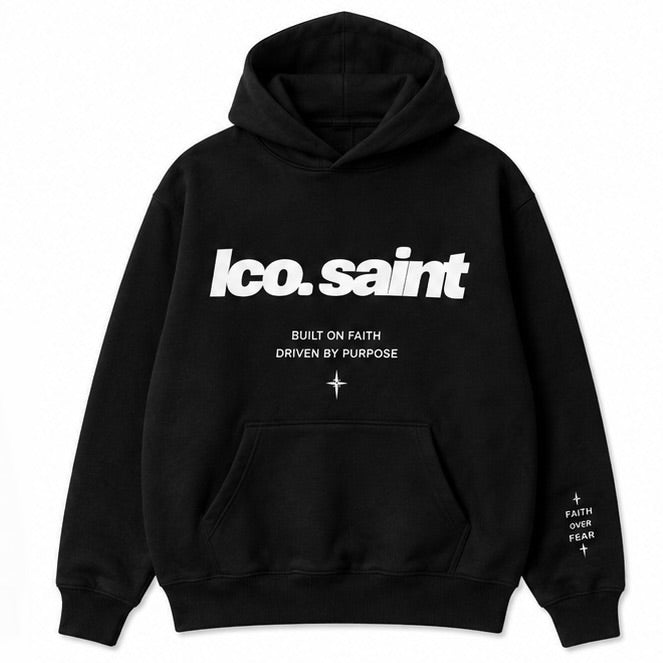 LCO SAINT hoodie black