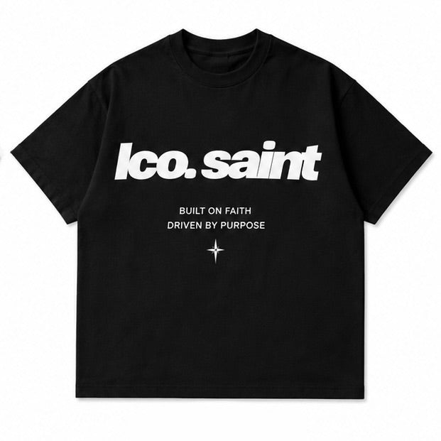 LCO SAINT tee black